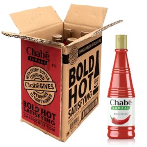 Chabé® Sambal Chili Sauce 10.9oz - 6 Bottles