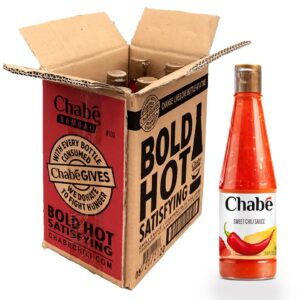 Chabé Sweet Chili Sauce 10.9oz – 6 Bottles